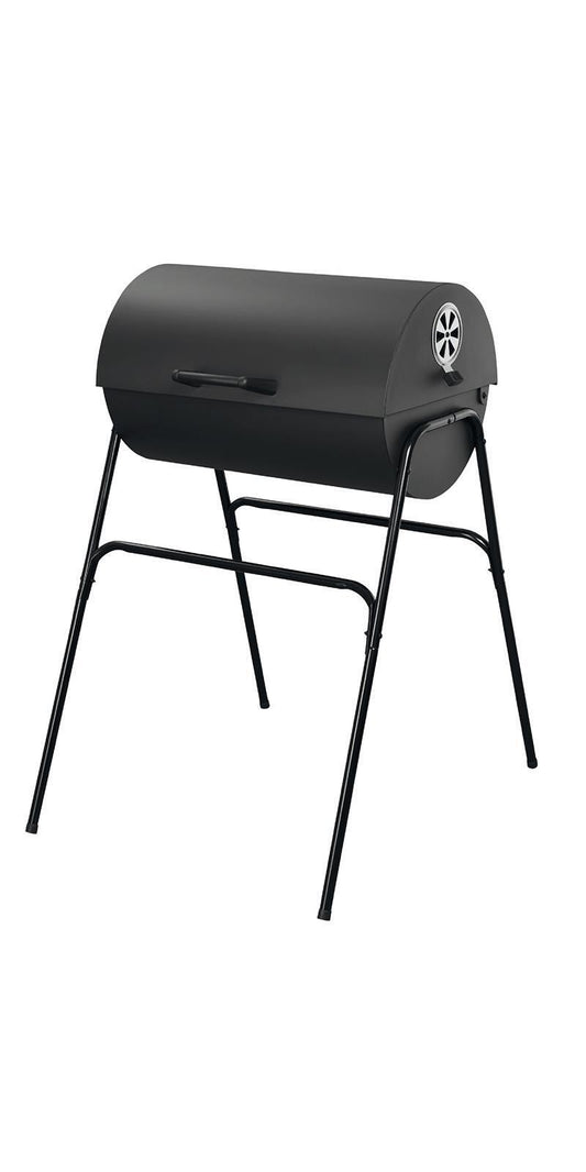 GRILLMEISTER Fass-Holzkohlengrill Gartengrill Grill