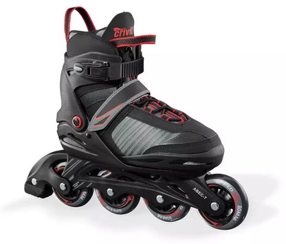 CRIVIT Jugend-Softboot-Inlineskate schwarz