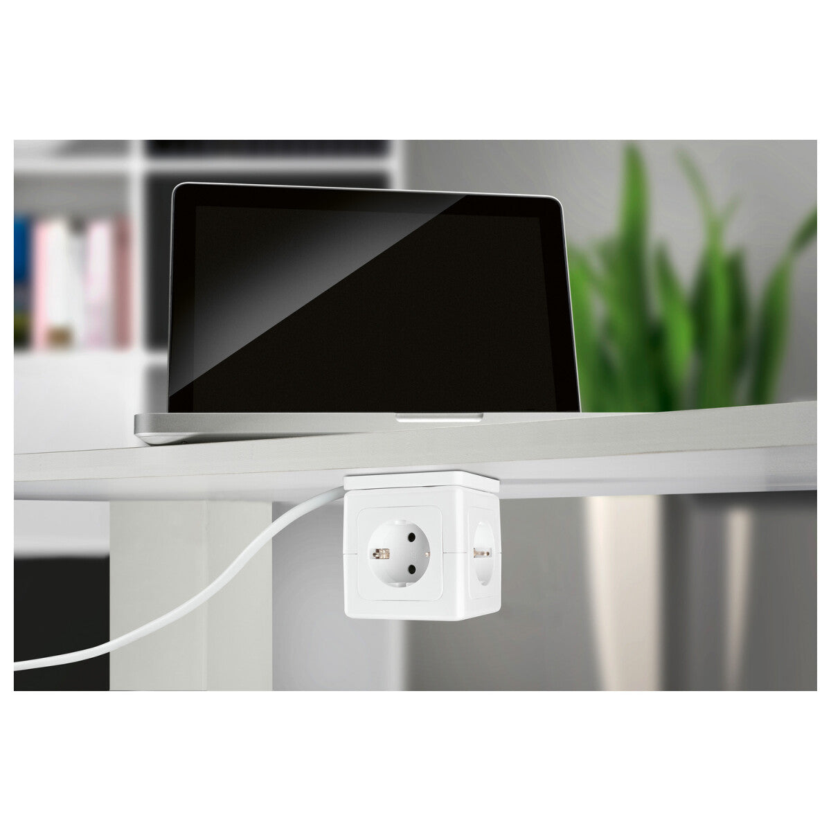 SILVERCREST® Steckdosenwürfel mit USB-Ports